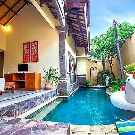 1 Broom Clasic Private Pool Villa In Seminyak
